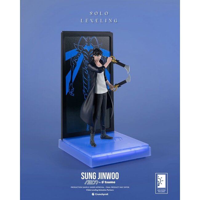 Solo Leveling Neon Figure 1/9 Sung Jinwoo 20 cm