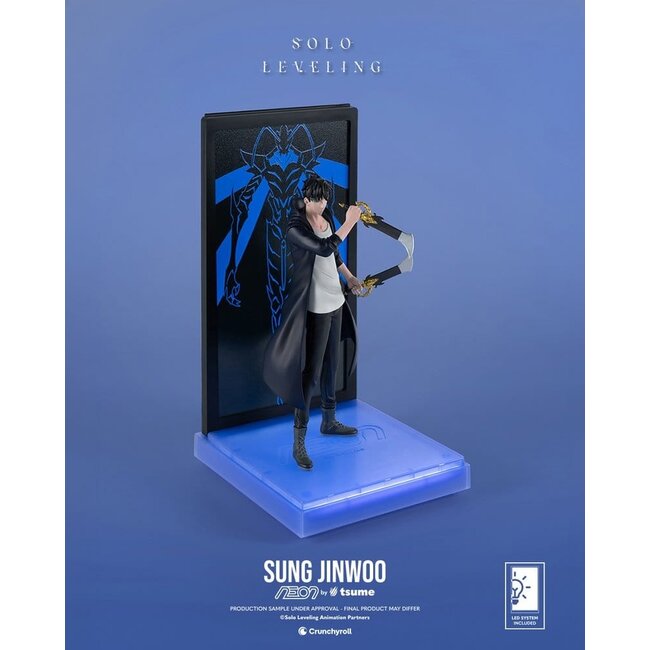 Solo Leveling Neon Figure 1/9 Sung Jinwoo 20 cm