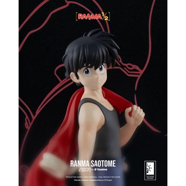 Ranma Neon Figur 1/9 Ranma Saotome Junge 20 cm