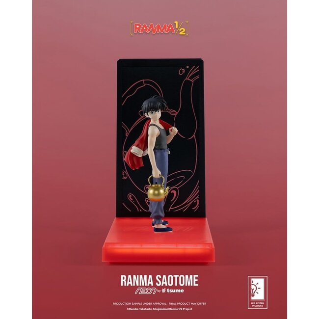 Ranma Neon Figur 1/9 Ranma Saotome Junge 20 cm