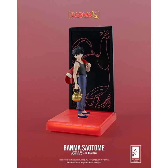 Ranma Neon Figure 1/9 Ranma Saotome Boy 20 cm