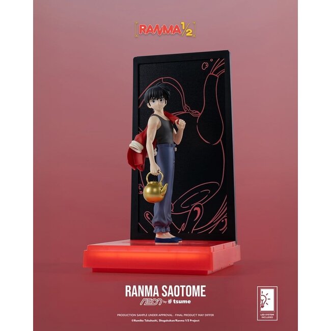 Ranma Neon Figur 1/9 Ranma Saotome Junge 20 cm
