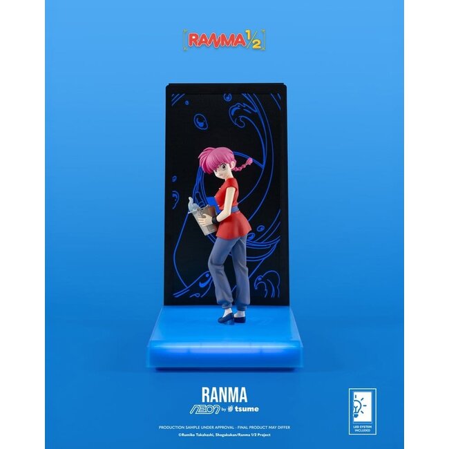 Ranma Neon Figur 1/9 Ranma Saotome Mädchen 20 cm