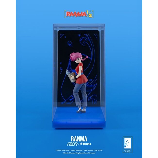 Ranma Neon Figur 1/9 Ranma Saotome Mädchen 20 cm
