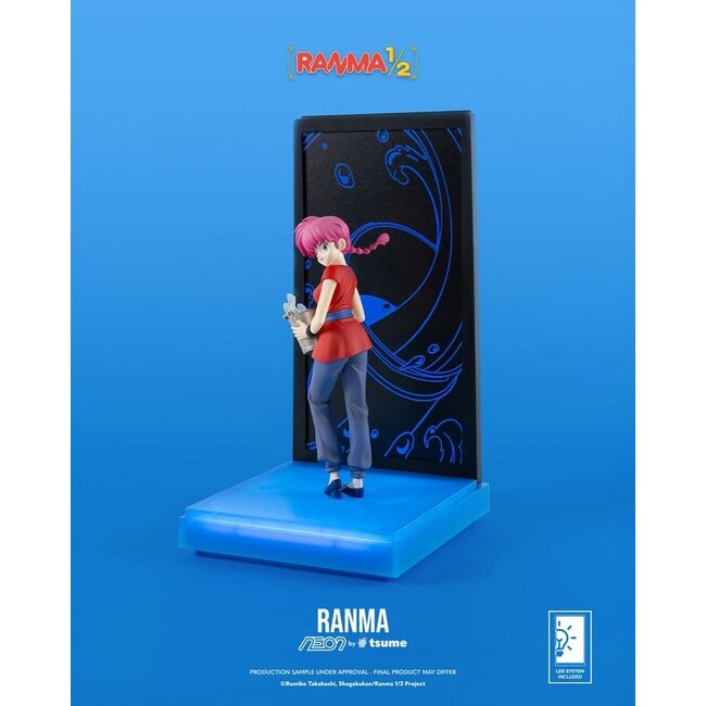 Ranma Neon Figure 1/9 Ranma Saotome Girl 20 cm