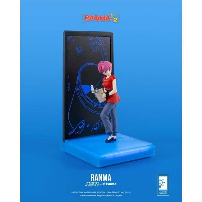 Ranma Neon Figur 1/9 Ranma Saotome Mädchen 20 cm