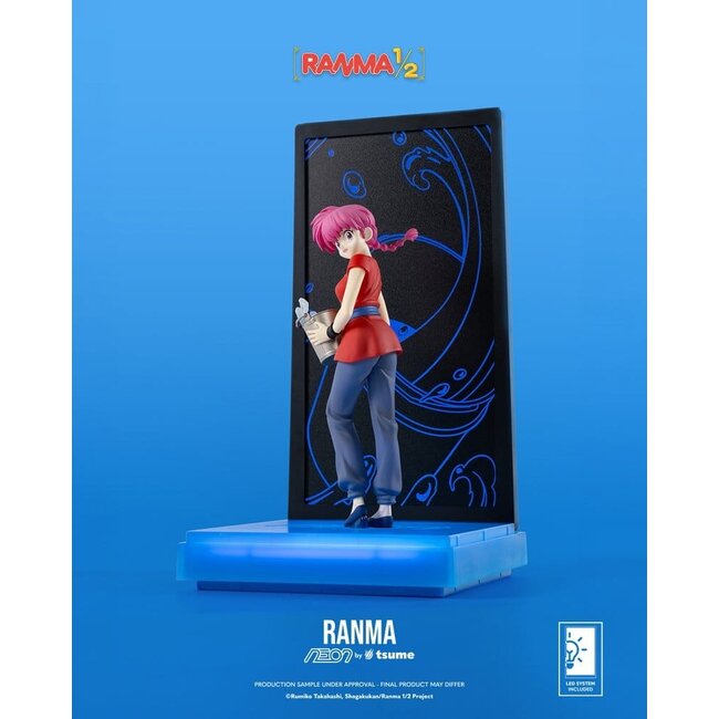 Ranma Neon Figur 1/9 Ranma Saotome Mädchen 20 cm