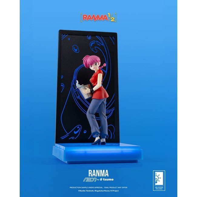 Ranma Neon Figur 1/9 Ranma Saotome Mädchen 20 cm