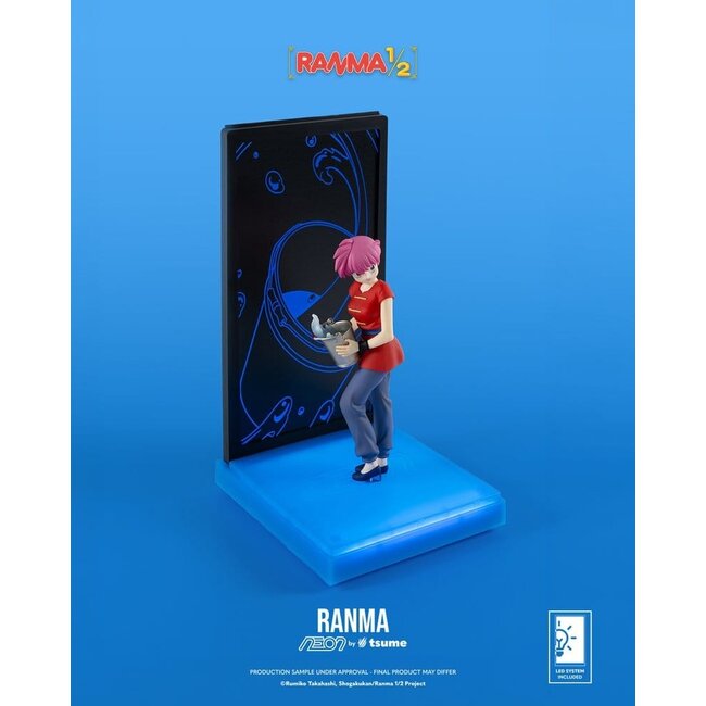 Ranma Neon Figure 1/9 Ranma Saotome Girl 20 cm