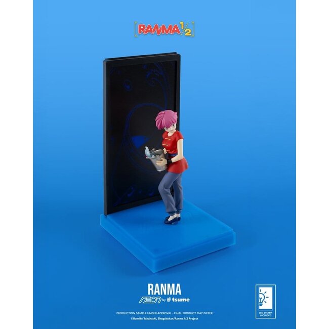 Ranma Neon Figure 1/9 Ranma Saotome Girl 20 cm