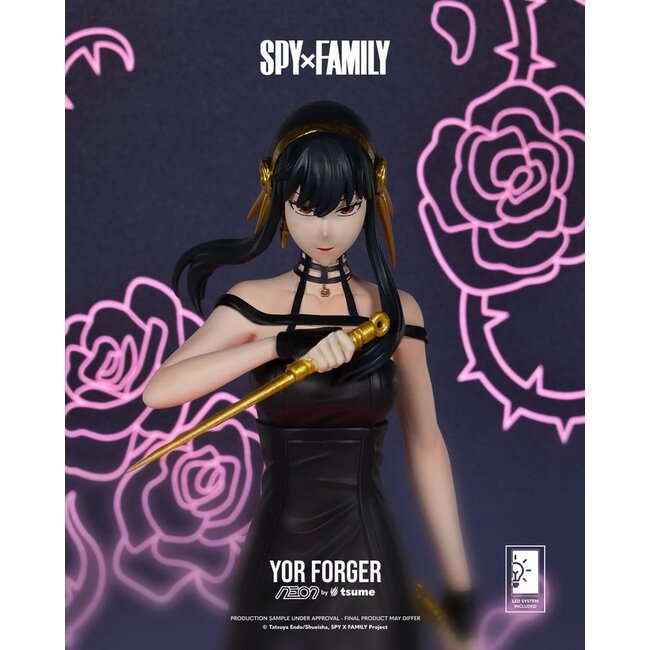 Spy x Family Neonfigur 1/9 Yor Forger 20 cm