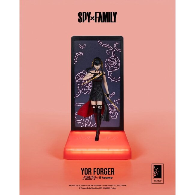 Spy x Family Neonfigur 1/9 Yor Forger 20 cm