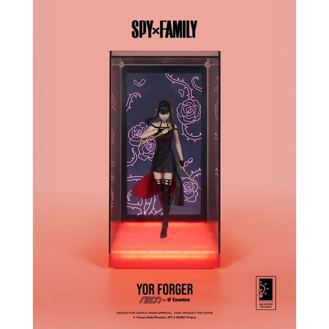 Spy x Family Neon Figure 1/9 Yor Forger 20 cm