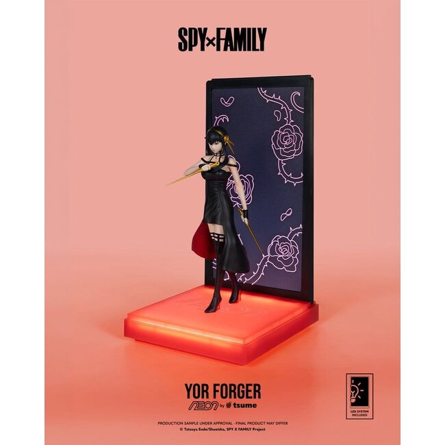 Spy x Family Neonfigur 1/9 Yor Forger 20 cm