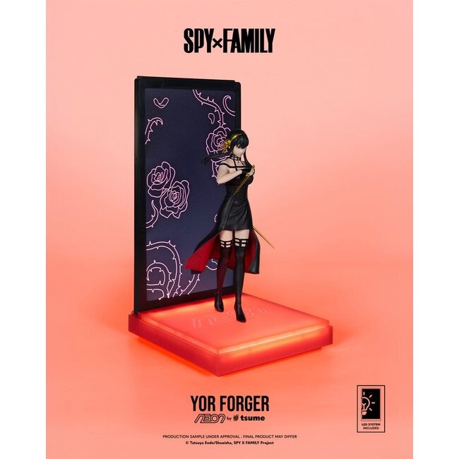 Spy x Family Neon Figure 1/9 Yor Forger 20 cm