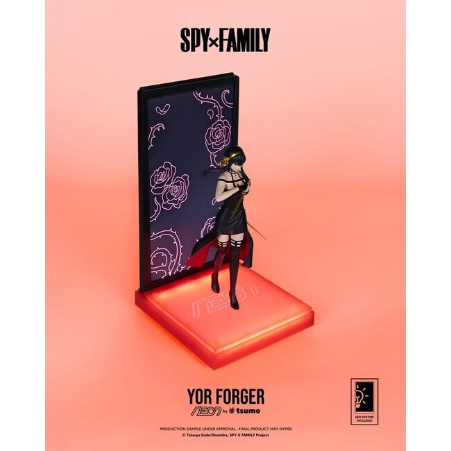 Spy x Family Neon Figure 1/9 Yor Forger 20 cm