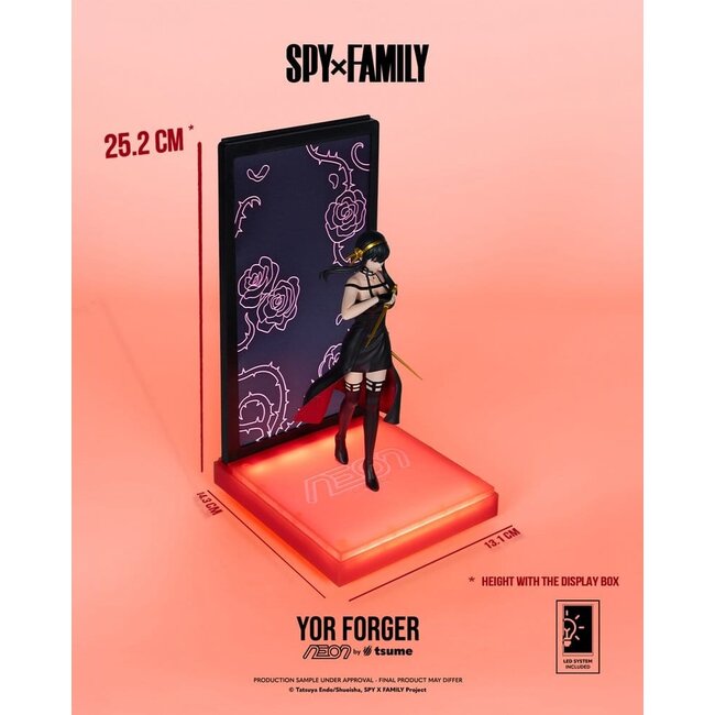 Spy x Family Neonfigur 1/9 Yor Forger 20 cm