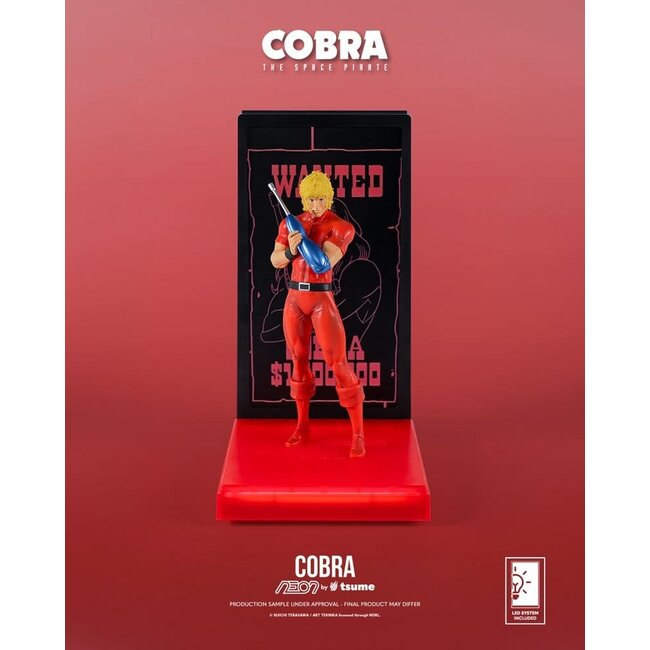 Cobra Neon Figure 1/9 Cobra The Space Pirate 20 cm