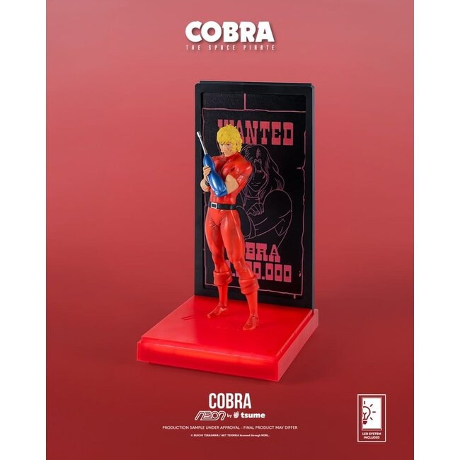 Cobra Neon Figure 1/9 Cobra The Space Pirate 20 cm