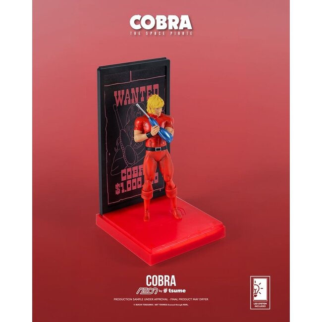 Cobra Neon Figur 1/9 Cobra der Weltraumpirat 20 cm