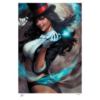 Sideshow Collectibles DC Comics Fine Art Print Zatanna: Bring Down the House 46 x 61 cm - unframed Sideshow Collectibles DC Comics Fine Art Print Zatanna: Bring Down the House 46 x 61 cm - unframed