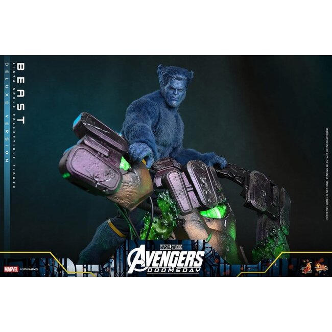 Marvel X-Men Movie Masterpiece Action Figure 1/6 Beast (Deluxe Version) 33 cm