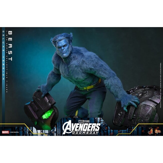 Marvel X-Men Movie Masterpiece Actionfigur 1/6 Beast (Deluxe-Version) 33 cm