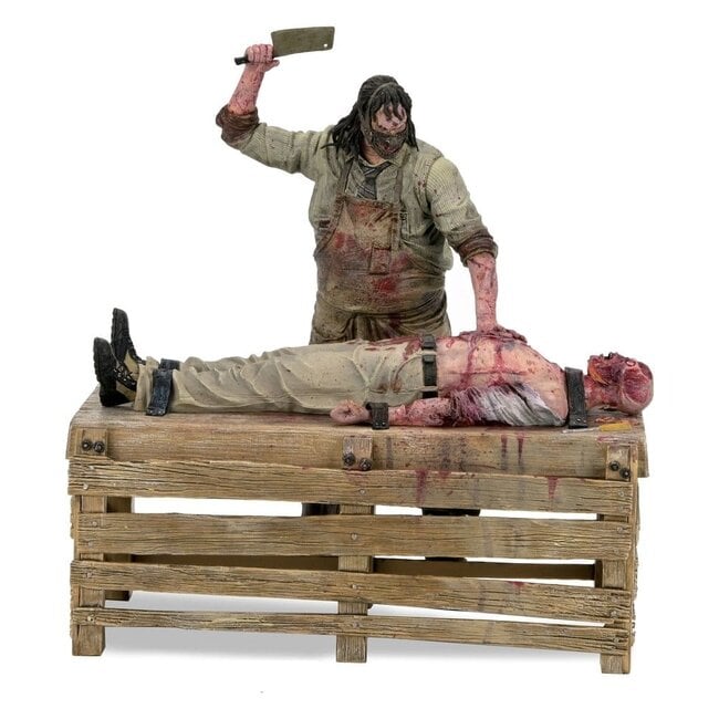 Texas Chainsaw Massacre: The Beginning Diorama Action Figure Leatherface Slaughterhouse Boxed Set 18 cm