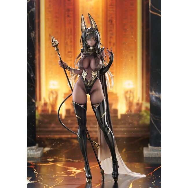 Dish Original Character PVC Statue 1/7 Priestess Shibuna 28 cm