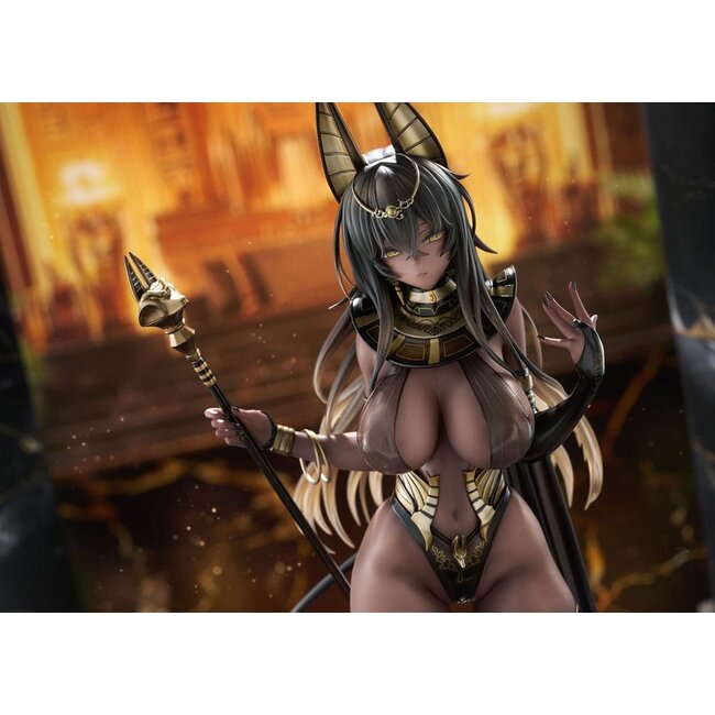 Dish Original Character PVC Statue 1/7 Priestess Shibuna 28 cm