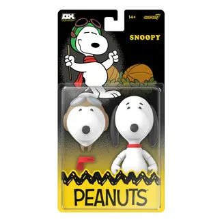 Super7 Peanuts Deluxe Wave 01 Actionfigur Snoopy (Fliegerass) 18 cm