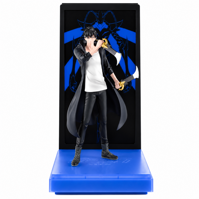 Solo Leveling Neon Figur 1/9 Sung Jinwoo 20 cm
