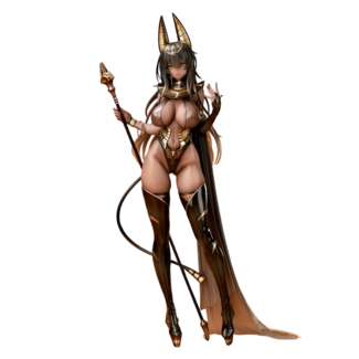 Ques Q Dish Original Character PVC Statue 1/7 Priestess Shibuna 28 cm