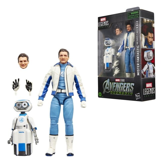 Avengers: Doomsday Marvel Legends Actionfiguren-Doppelpack: Mister Fantastic & Marvels Herbie (15 cm)