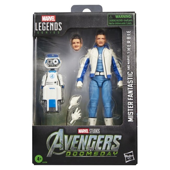Avengers: Doomsday Marvel Legends Action Figure 2-Pack Mister Fantastic & Marvel's H.E.R.B.I.E. 15 cm