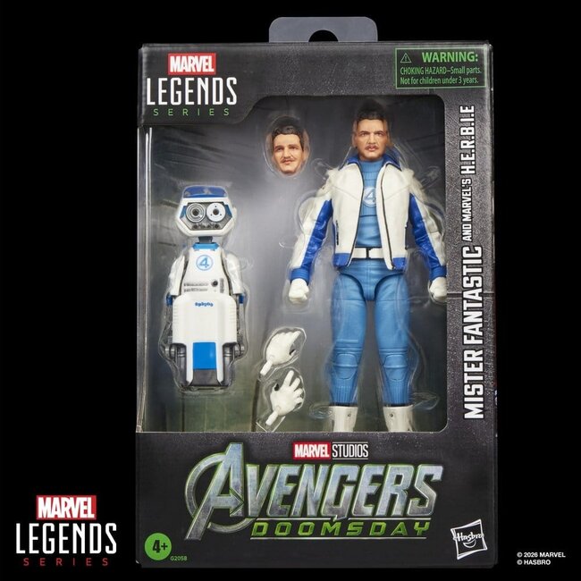 Avengers: Doomsday Marvel Legends Actionfiguren-Doppelpack: Mister Fantastic & Marvels Herbie (15 cm)