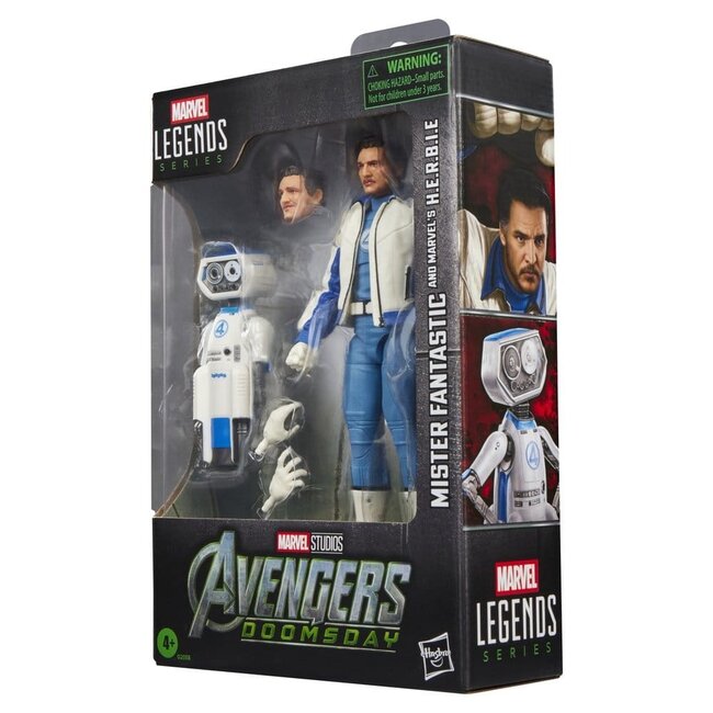 Avengers: Doomsday Marvel Legends Action Figure 2-Pack Mister Fantastic & Marvel's H.E.R.B.I.E. 15 cm