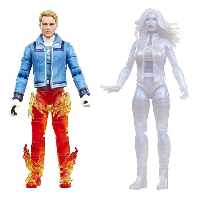 Avengers: Doomsday Marvel Legends Actionfiguren-Doppelpack: Marvels Unsichtbare Frau & Menschliche Fackel (15 cm)