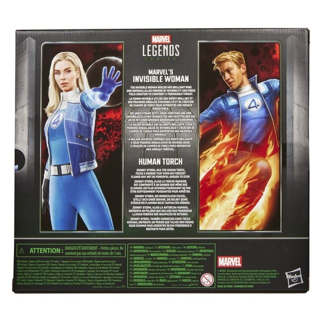 Avengers: Doomsday Marvel Legends Action Figure 2-Pack Marvel's Invisible Woman & Human Torch 15 cm