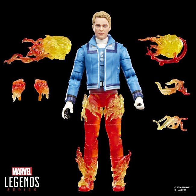 Avengers: Doomsday Marvel Legends Actionfiguren-Doppelpack: Marvels Unsichtbare Frau & Menschliche Fackel (15 cm)