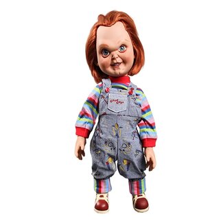 Mezco Toys Chucky aus der Mörderpuppe Chucky mit dem grinsenden Lächeln 38 cm