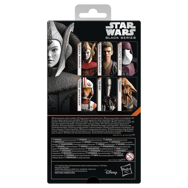 Star Wars Episode I Black Series Actionfigur Königin Amidala 15 cm