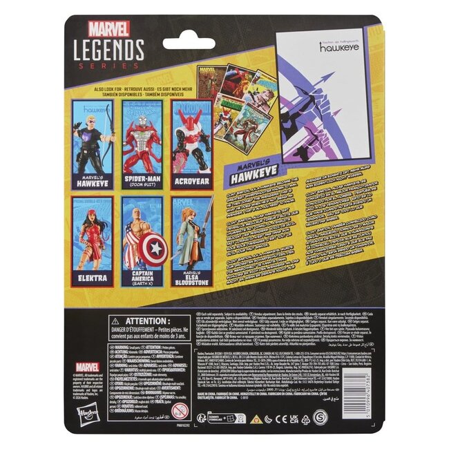 Hawkeye Marvel Legends actiefiguur van Marvel, 15 cm