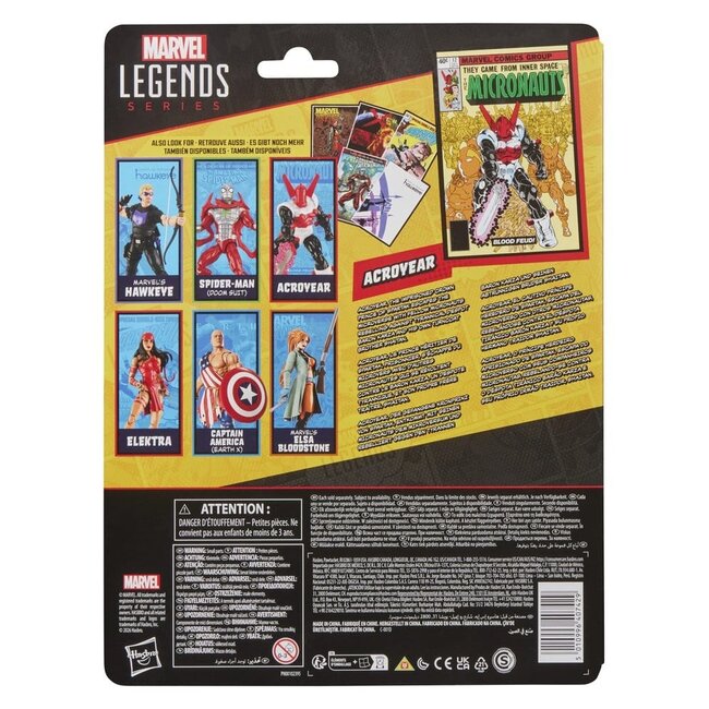 Die Micronauts Marvel Legends Actionfigur Acroyear 15 cm