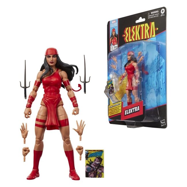 Elektra Marvel Legends Action Figure Elektra 15 cm