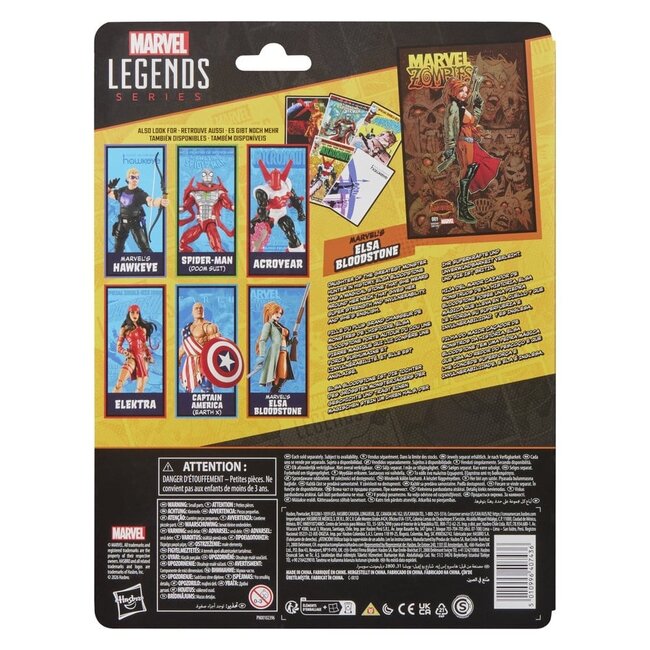 Marvel Zombies Marvel Legends Actionfigur Elsa Bloodstone (15 cm)