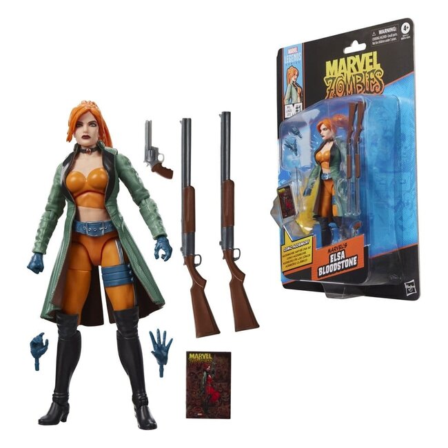 Marvel Zombies Marvel Legends Actionfigur Elsa Bloodstone (15 cm)
