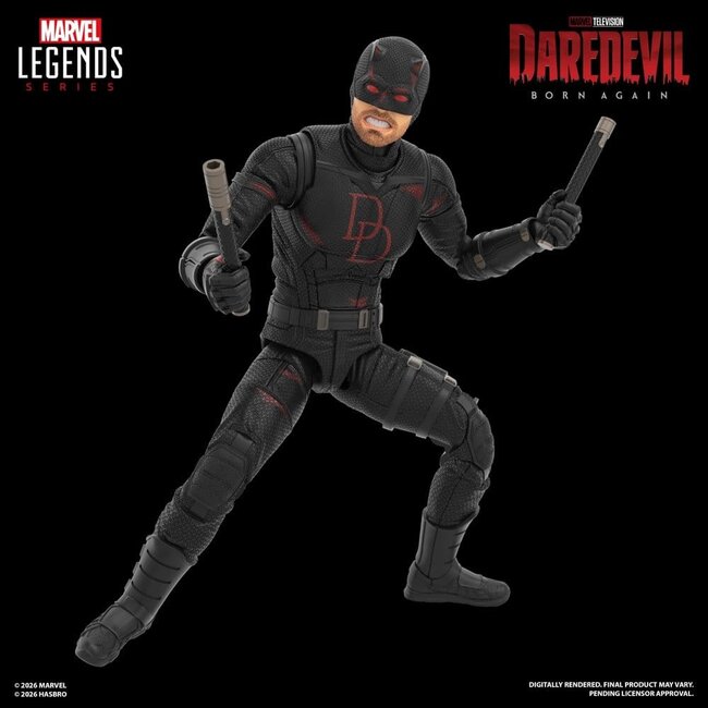 Daredevil: Born Again Marvel Legends Action Figure 2-Pack Daredevil & Jessica Jones 15 cm