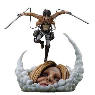 Iron Studios Attack on Titan Art Scale Statue 1/10 Eren Yeager 24 cm
