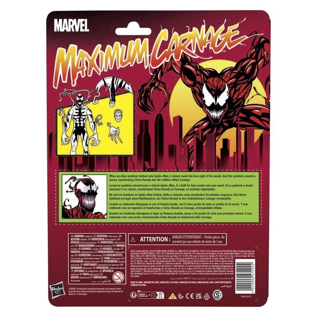 Maximum Carnage Marvel Legends Actionfigur Carnage 15 cm